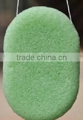 Green Tea Konjac Sponge (all Shapes) photo-4