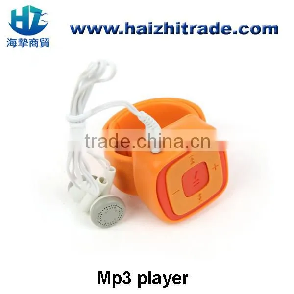 Fashion Sport Mp3 Player , Kids / Students Gift Mp3, Silicone Wrist Watch Mp3 Quality Choice photo-2