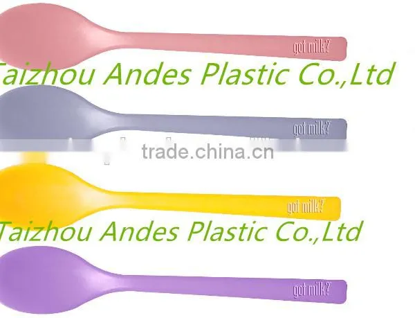 Eco-friendly Plastic Spoon Straw Hot Sale