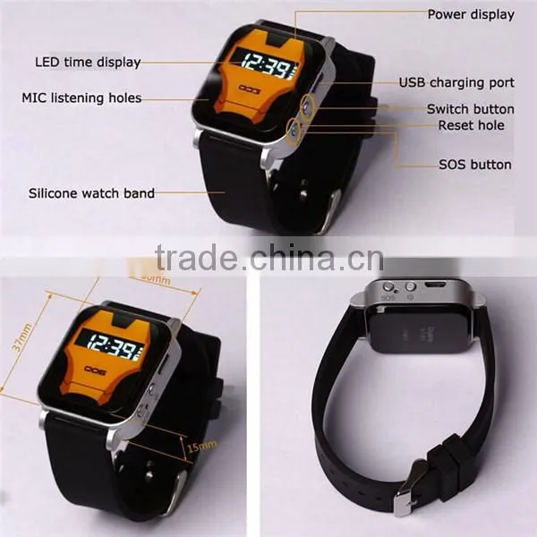 Wrist Watch Gps Tracking Device Remote Voice Monitoring Function Sos Alarm Smart 520 Kid's Gps Watch photo-4