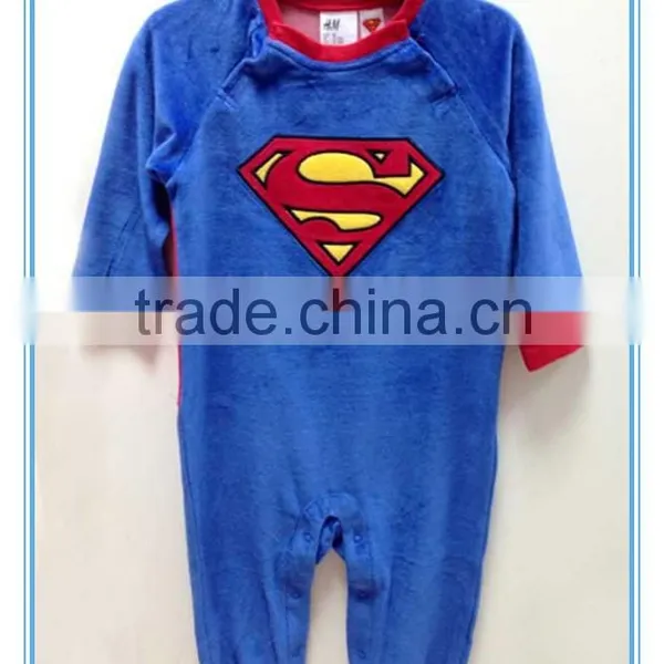 2015 Top Fashion Boys Superman Pajamas Kids Funny Pajamas, Animal Pajamas photo-2