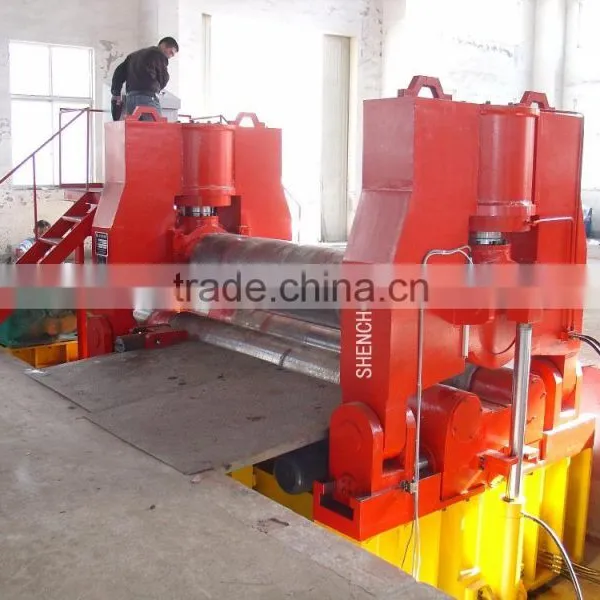 SW 11SNC 80X4000 3 Roller Roll Bending Machine for Metal Sheet,plate Bending Machine photo-5