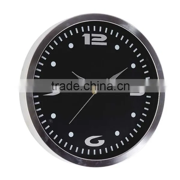 12inch Office Looking Clocks With Metal Frame