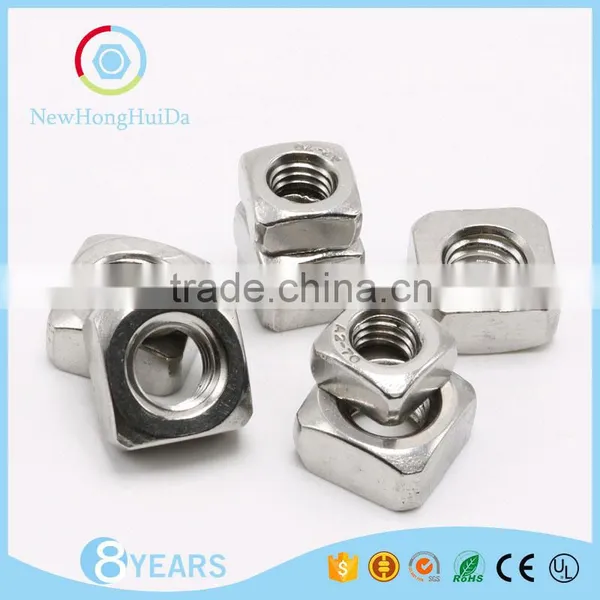 Fashionable Din557 Stainless Steel Grade c Square Nuts photo-4