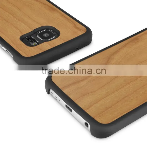 Hot and Lithe PC+WOOD Phone Case for Galaxy s7 Edge photo-4