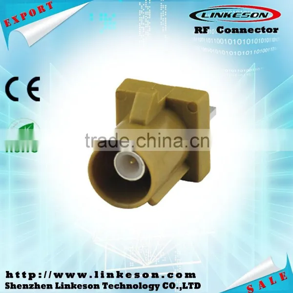 PCB Mount Plug End Launch Straight Fakra Connector photo-2