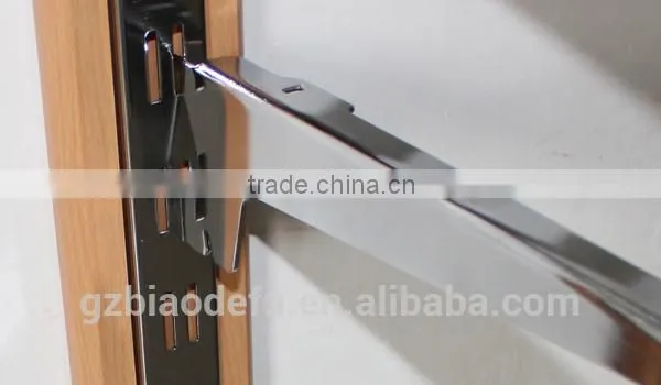 Factory Metal Chrome Adjustable Slotted Channel Bracket photo-2