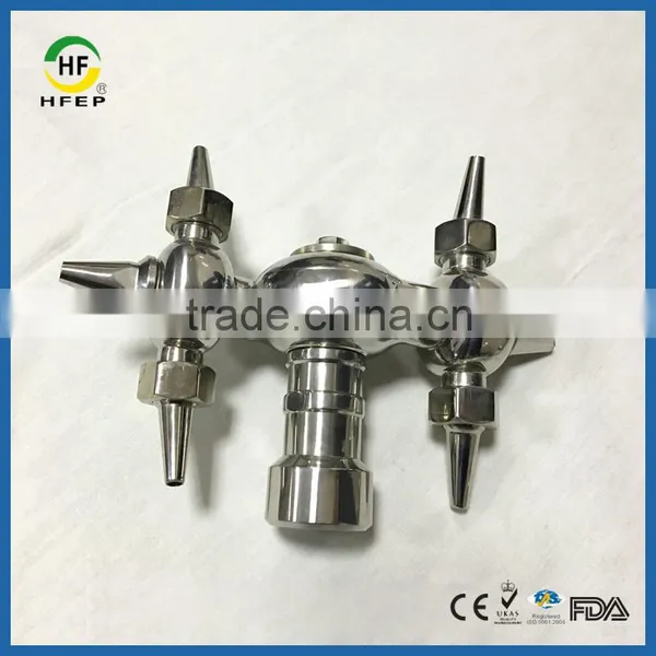Bolted and Thread Sanitary Stainless Steel Rotary Scourer Cleaning Ball photo-2