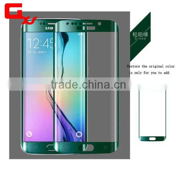 Full Screen Cover For 3D Curved Tempered Glass Samsung Galaxy s6 Edge Screen Protector / Samsung Galaxy S6 Edge photo-4