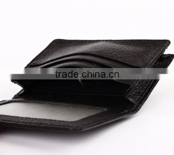Genuine Leather Card Holder Name Card Wallet Business Card Case photo-4