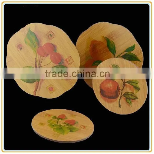 Hot Sale Bamboo Table Mat With Chinese History Pattern photo-2