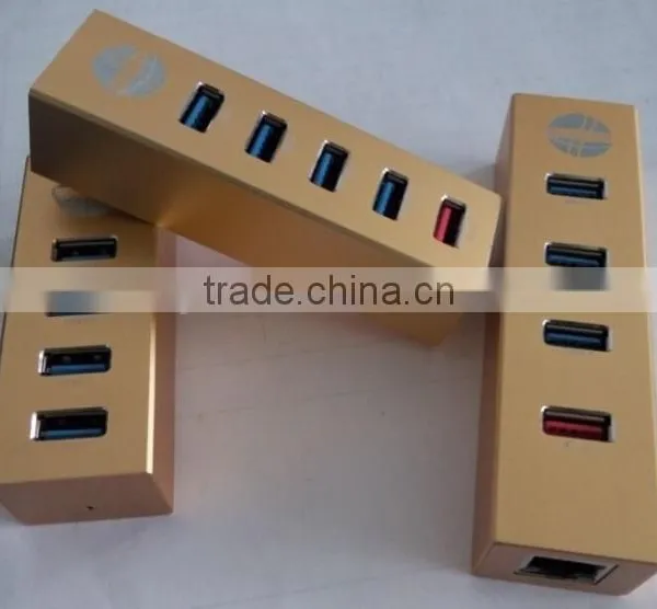 Factory Price Flower Square Shape 3.0 4 Port Multi Usb Hub From Aotech photo-2