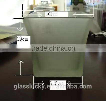 Square Glass Vase