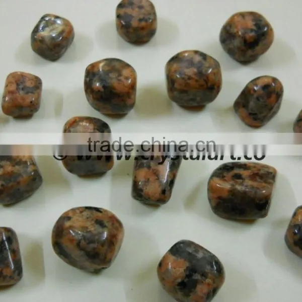 DALMATION JASPER TUMBLED PEBBLES STONE photo-2