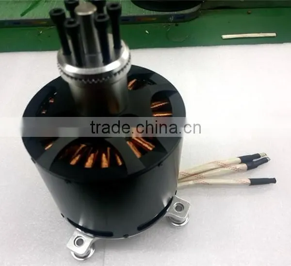 120100 KV80 25KW 60kg Thrust Outrunner Sensored/sensorless Motor for Jet Board photo-4