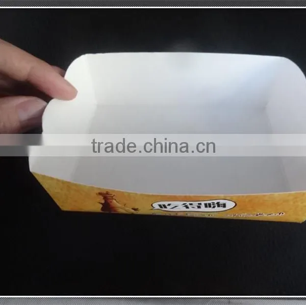 Custom Printed FDA SGS Paper Disposable Food Trays photo-2