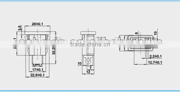 Top Quality 2 Pin ac Power Socket photo-4