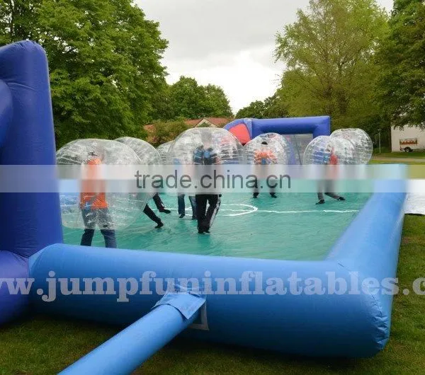 Large Size Inflatable Soccer Bubble Field,Giant Water Football Field for Bubble Football Games photo-3
