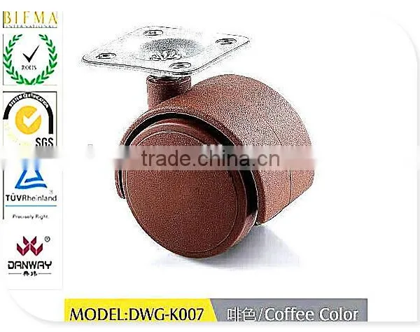 Luxury Office Chair Caster for Sofa / Furniture Caster/ Swivel Caster With Stem 65 Mor Computer Cabinets DWG-A006 photo-5