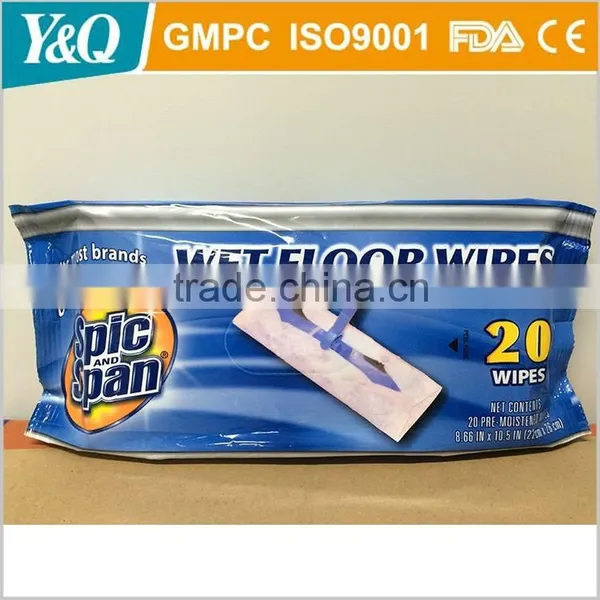 Floor Wet Mop Wipes Clothes and Floor Clean Wet Mop Wipes