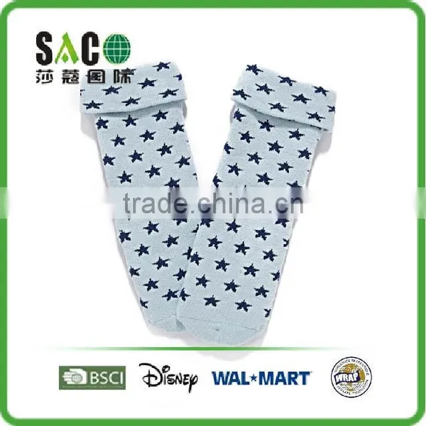 Star and Shoelace Terry Anti Baby Socks photo-2