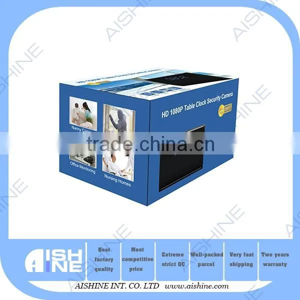 Aishine Clock Camera 1080P Button Camera Control Pinhole Camera Recording photo-6