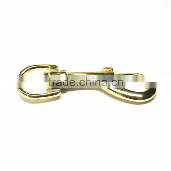 China Factory Gold Metal Big Snap Hook For Belt photo-3