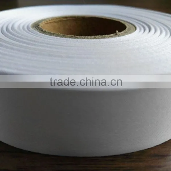 Cheap and Good Quality Label Fabric for Necklabels, Full Dull Polyester Satin Ribbon photo-2