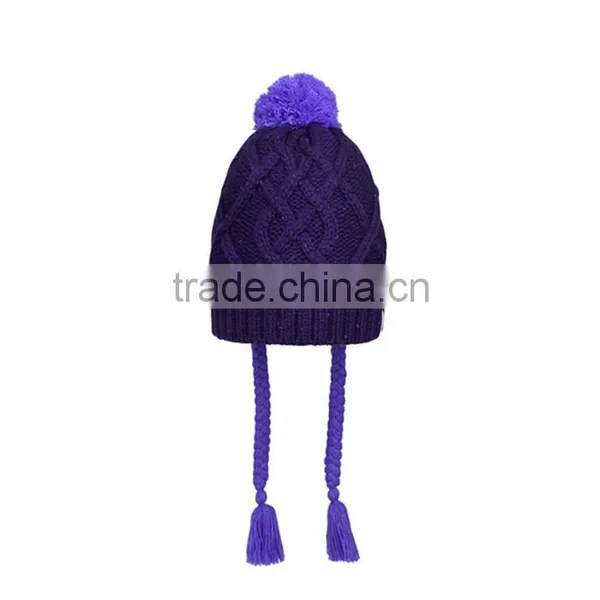 Professional Fur Pom Pom Beanie