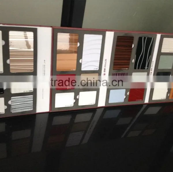 High Gloss White Color Pvc Mdf Board for Kitchen Cabinet Door photo-3