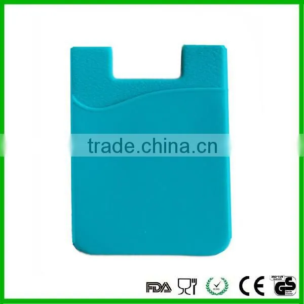 Best Sale Smart Phone Wallet Sticky Silicone Mobile Card Holder photo-2