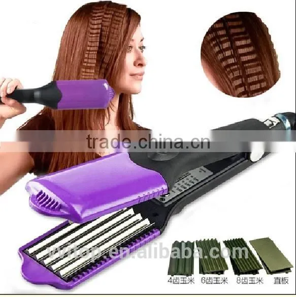 4 in 1 Mutiple Function Hair Curler Corn Perm and Hair Straightener photo-3