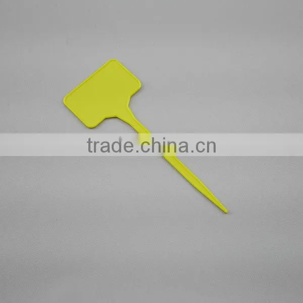 14.7cmL Plastic Yellow Gardening Plant T Label photo-6