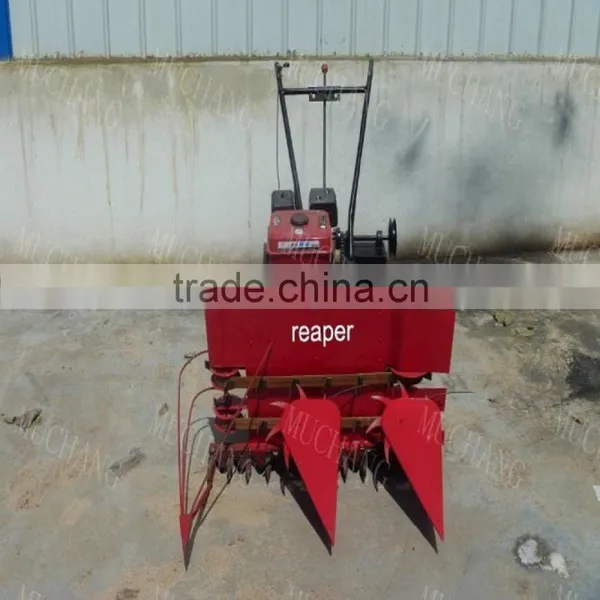 Driven by Gasoline Engine Wheat Reaper Machine photo-4