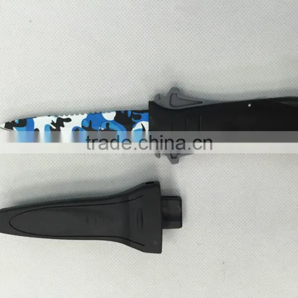 420 Stainless Steel ABS Handle Small Unique Color Military Knife Blade Single photo-2
