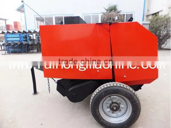 farm hay grass straw silage mini bundling machine