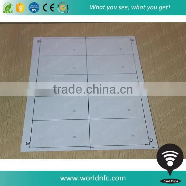 3x7, 2x5 Layout 13.56MHz/860~960MHz RFID Inlay For Smart Card photo-3