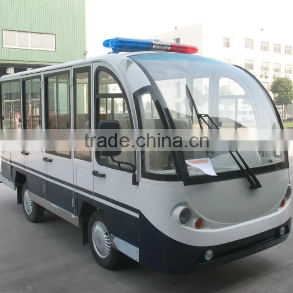8 Passenger Sightseeing Electric Mini Bus With Enclosed Doors photo-2