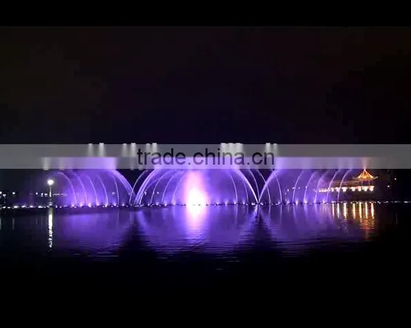 Fountain With Colorful Light photo-5