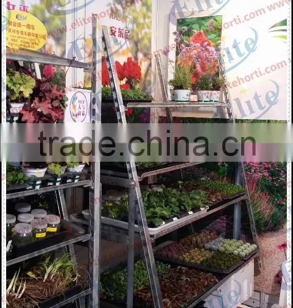Display Flower Pot Shelf Rack With Caster photo-4