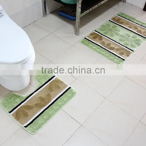 2 in 1 Set High Quality The Bathroom Non-slip Mat photo-5