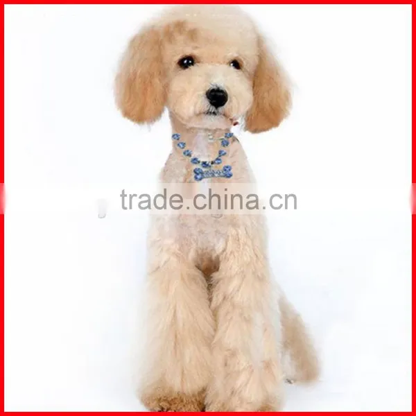2016 Diamond Pet Dog Cat Tie Crystal Rhinestone Collar Necklace Accessories photo-6