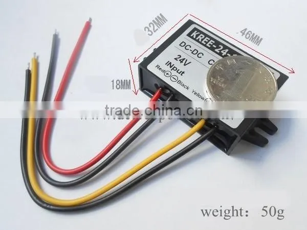 24V Turn 12V2A 1A DC-DC Power Converter Buck DC to AC Power Automotive Power Module Foot photo-2
