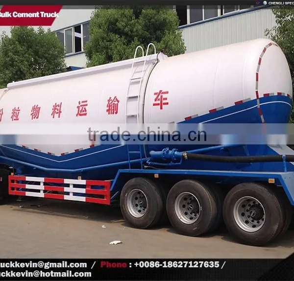 50 Tons 3 Axles Bulk Cement Trailer photo-3