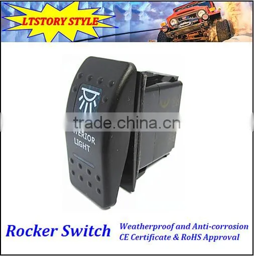 DC 12-24V Waterproof Carling Rocker Switch For Snowmobile photo-2