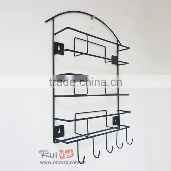 Solid Metal Modern Wall Envelope Display Rack photo-2