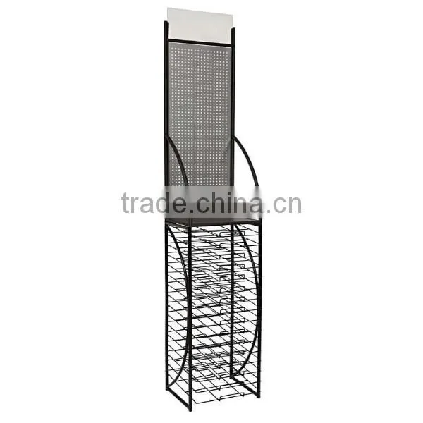 Multilevel Wire Metal Gift Wrapping Paper Display Stand photo-2