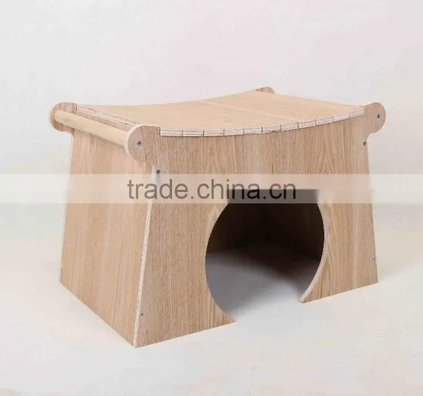 2017 New Product Light and Handy Wooden Pet House/dog Cat House photo-3