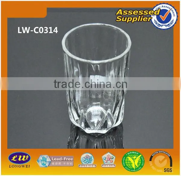 11oz Flower Engraved Glass Cup/ Glass Tumbler photo-6