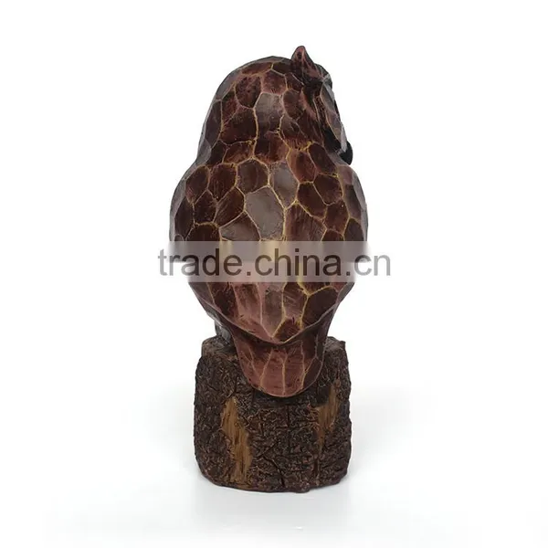 2015 Synthetic Wood Resin Statue With Owl Shape photo-4